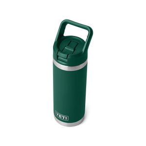 BOUTEILLE YETI RAMBLER 18OZ (532ml) C STRAW  isotherme ( Black Forest Green )