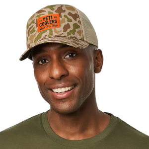 Casquette YETI  FLAT BRIM ROPE HAT - CAMO