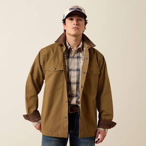 VESTE HOMME ARIAT Retro Canvas Shirt Jacket -  KANGAROO