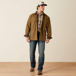 VESTE HOMME ARIAT Retro Canvas Shirt Jacket -  KANGAROO