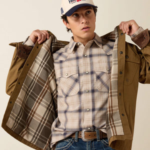 VESTE HOMME ARIAT Retro Canvas Shirt Jacket -  KANGAROO