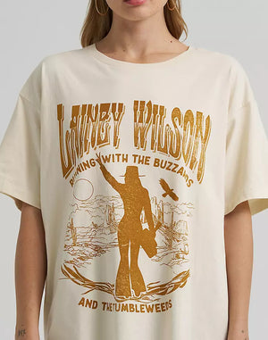 tshirt femme LAINEY WILSON X WRANGLER BUZZARDS TEE