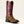 BOTTES WESTERN FEMME ARIAT Hybrid Ranchwork Wide Square Toe  - BACKWOODS BROWN|BERRY SPICE