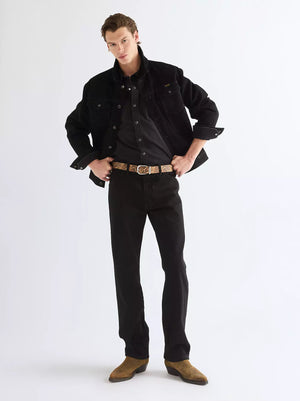 Veste homme WRANGLER REGULAR COWBOY CUT JACKET - Shadow Black