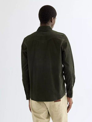 CHEMISE HOMME VELOURS  WRANGLER REGULAR WESTERN SHIRT - ROSIN