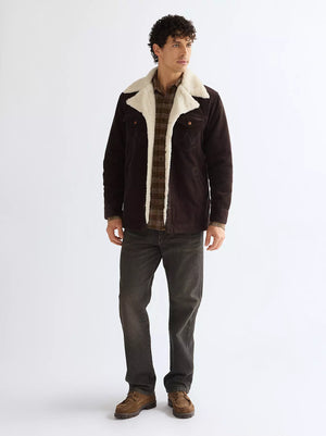 Veste homme WRANGLER REGULAR WRANGE COAT - CHOCOLATE TORT