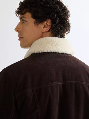 Veste homme WRANGLER REGULAR WRANGE COAT - CHOCOLATE TORT