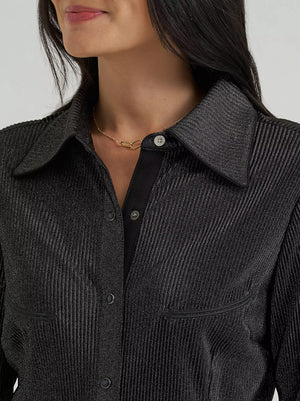 CHEMISE FEMME LAINEY WILSON X WRANGLER LAINEY SHIRT - Shimmer Night Sky