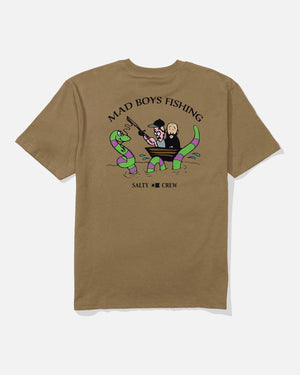T Shirt SALTY CREW  MB PONT NEUF TEE - DIJON