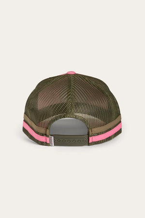 CASQUETTE RINGERS WESTERN MCCOY TRUCKER CAP - PINK