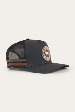 CASQUETTE RINGERS WESTERN MCCOY TRUCKER CAP - CHARCOAL