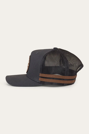 CASQUETTE RINGERS WESTERN MCCOY TRUCKER CAP - CHARCOAL