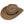 CHAPEAU STETSON Western woolfelt / cashmere - light Brown