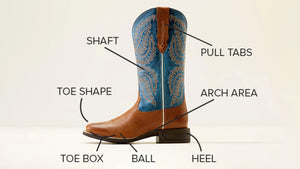 ARIAT - bottes femme HERITAGE WESTERN R TOE