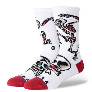 CHAUSSETTES STANCE SKELETON CREW SOCK