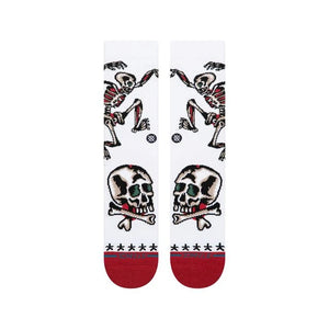 CHAUSSETTES STANCE SKELETON CREW SOCK
