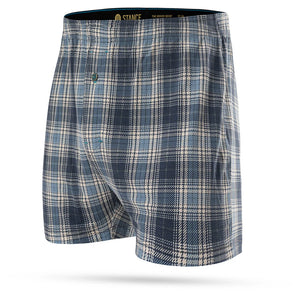 CALÇON HOMME STANCE BUTTER BLEND BOXER BRIEF - blue/black