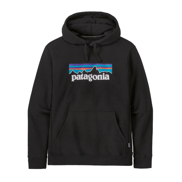 PATAGONIA P-6 Logo Uprisal Fleece Hoody (BLK)