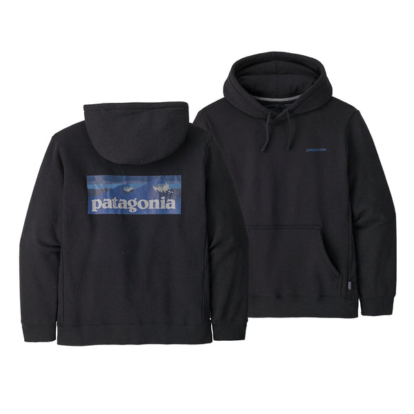 PATAGONIA SWEAT Boardshort Logo Uprisal Fleece Hoody (INBK)