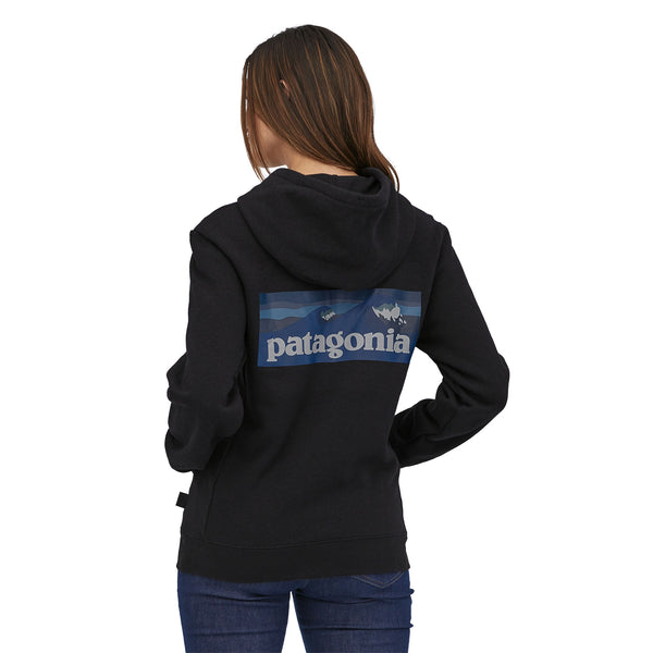 PATAGONIA SWEAT Boardshort Logo Uprisal Fleece Hoody (INBK)