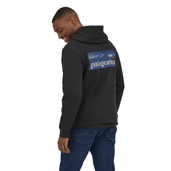 PATAGONIA SWEAT Boardshort Logo Uprisal Fleece Hoody (INBK)