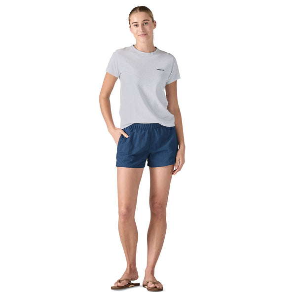 PATAGONIA Women's P-6 Logo Responsibili-Tee (WHI)