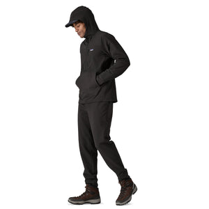 PATAGONIA Men's R2 TechFace Fleece-Lined Pullover (BLK)