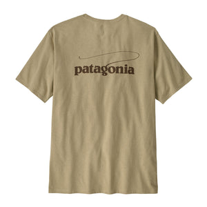 T Shirt PATAGONIA Men's Casting Logo Responsibili Tee (PUM)