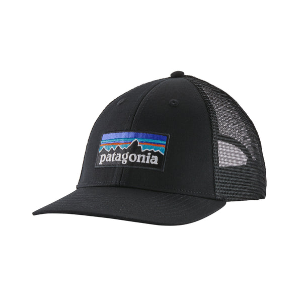 PATAGONIA P-6 Logo Lopro Trucker Hat (BLK)