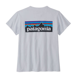 PATAGONIA Women's P-6 Logo Responsibili-Tee (WHI)