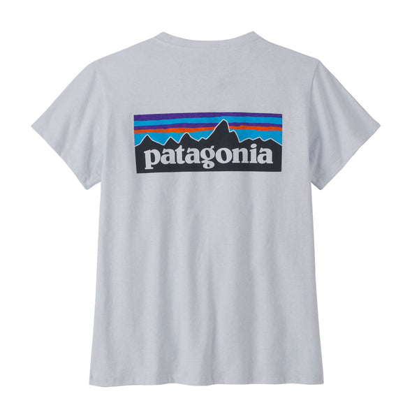 PATAGONIA Women's P-6 Logo Responsibili-Tee (WHI)