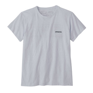 PATAGONIA Women's P-6 Logo Responsibili-Tee (WHI)
