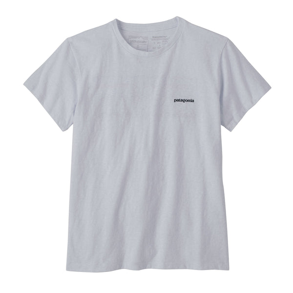 PATAGONIA Women's P-6 Logo Responsibili-Tee (WHI)