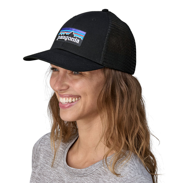 PATAGONIA P-6 Logo Lopro Trucker Hat (BLK)