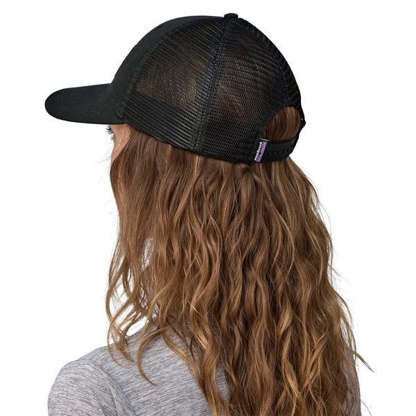 PATAGONIA P-6 Logo Lopro Trucker Hat (BLK)
