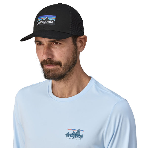 PATAGONIA P-6 Logo Trucker Hat (BLK)