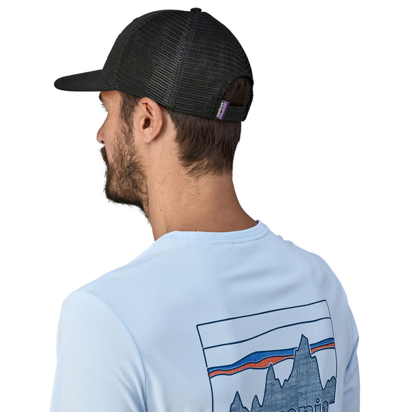 PATAGONIA P-6 Logo Trucker Hat (BLK)