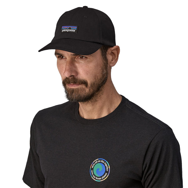 PATAGONIA P-6 Label Trad Cap (BLK)