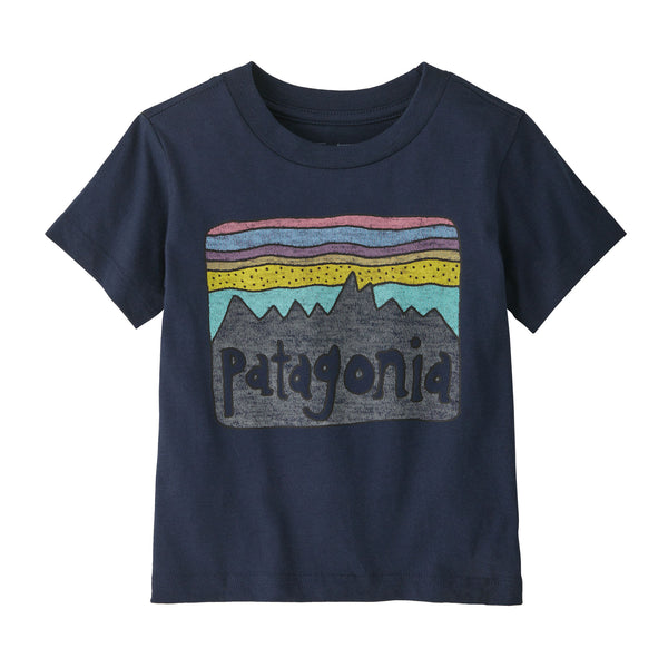 T shirt enfant PATAGONIA Baby Fitz Roy Skies (NENA)