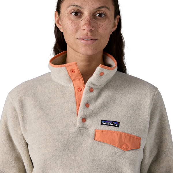 PATAGONIA Women's Lightweight Synchilla Snap-T Fleece Pullover (OLHP)