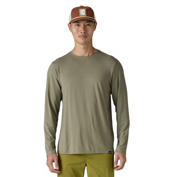 PATAGONIA Men's Tropic Comfort Natural Crew Sun UPF Shirt (RVGN)