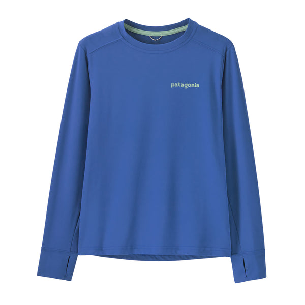 T shirt manches longues enfant anti- UV PATAGONIA K's L/S Cap SW (RMLE)
