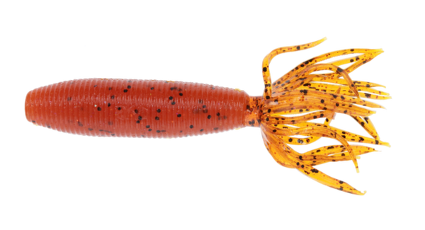 LEURRE GARY YAMAMOTO Fat Ika 4" #9003 FIRE CRAW